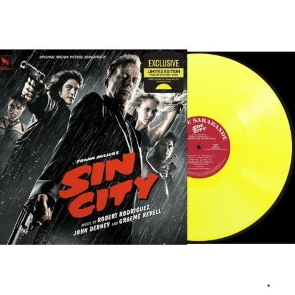 Sin City Soundtrack LP ~ Exclusive Colored Vinyl ~ New/Sealed!